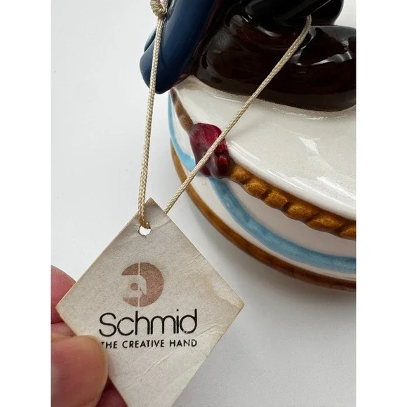 VTG Schmid Mickey Mouse Disney Birthday Cake Music Figurine Collectible 1978 NWT - Picture 7 of 11